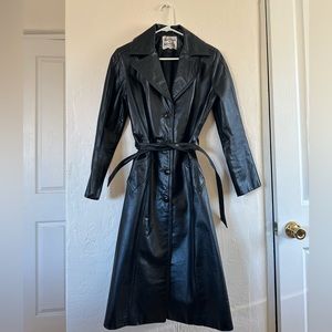 Leather Trench